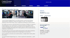 Desktop Screenshot of controlsystemengineering.com